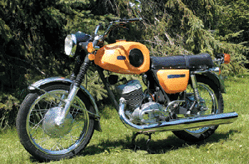 1980 IZH Planeta Sport, 350cc two stroke single cylinder motorcycle