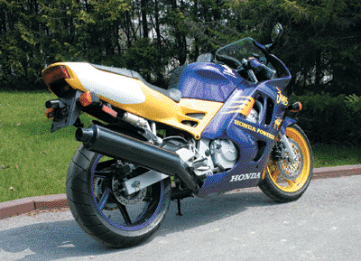CBR600F3 Honda 1996 Smokin Joes comemerative race livery