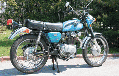 Honda CL 350 1971 'Scrambler' version 350 cc twin