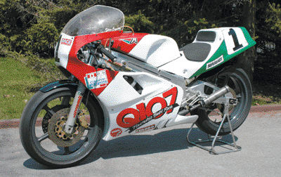 Aprilia 250cc 2-stroke tandem twin rotax engine